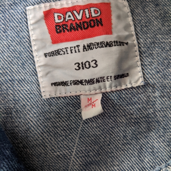 NWT David Brandon Jean Jacket - Picture 3 of 10